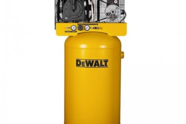 DEWALT 80-Gallon Two-Stage Industrial Air Compressor – 5 HP, 175 PSI Vertical Electric Unit (TOOLSEQUIP)